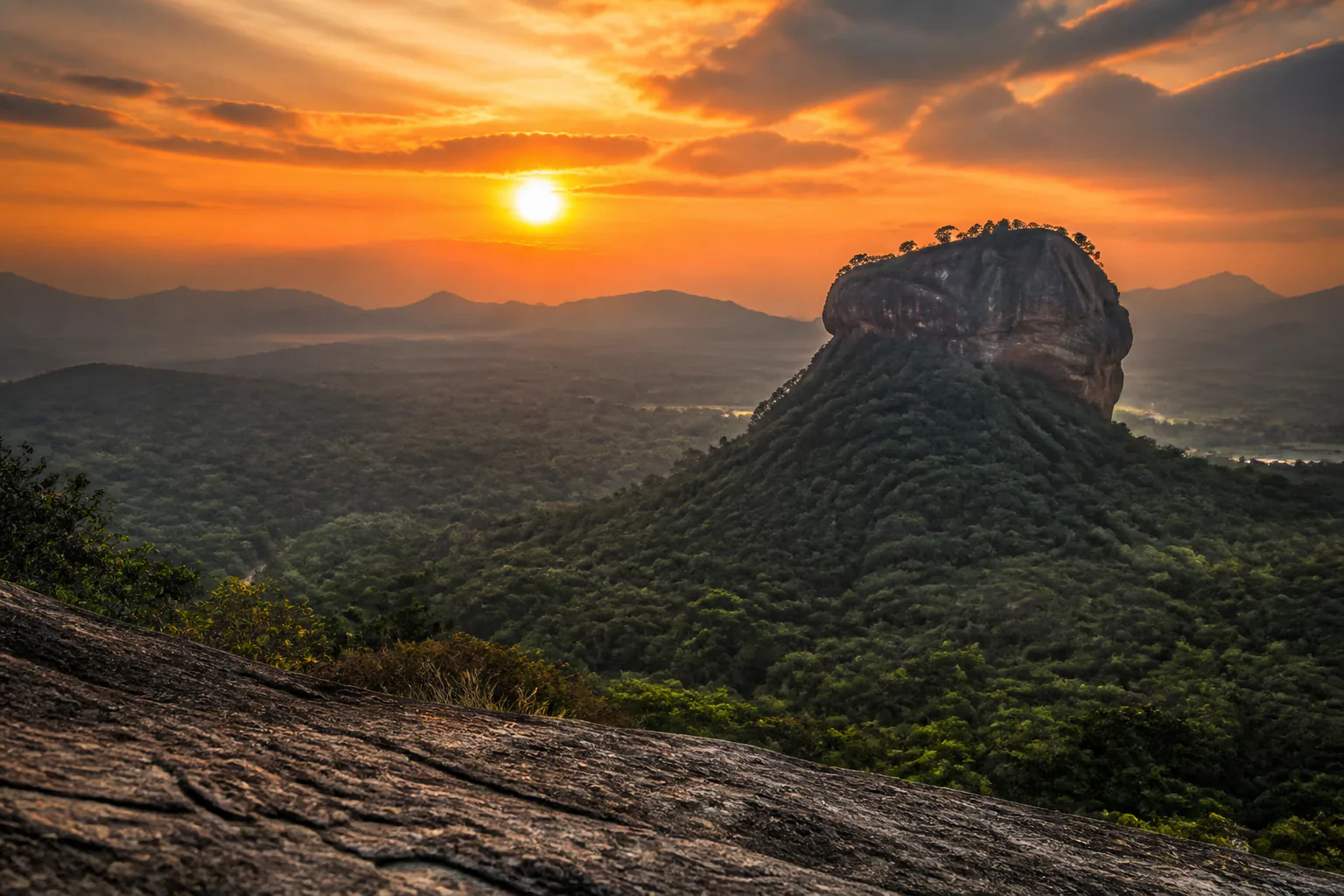 Sunrise over Sri Lanka’s Cultural Triangle